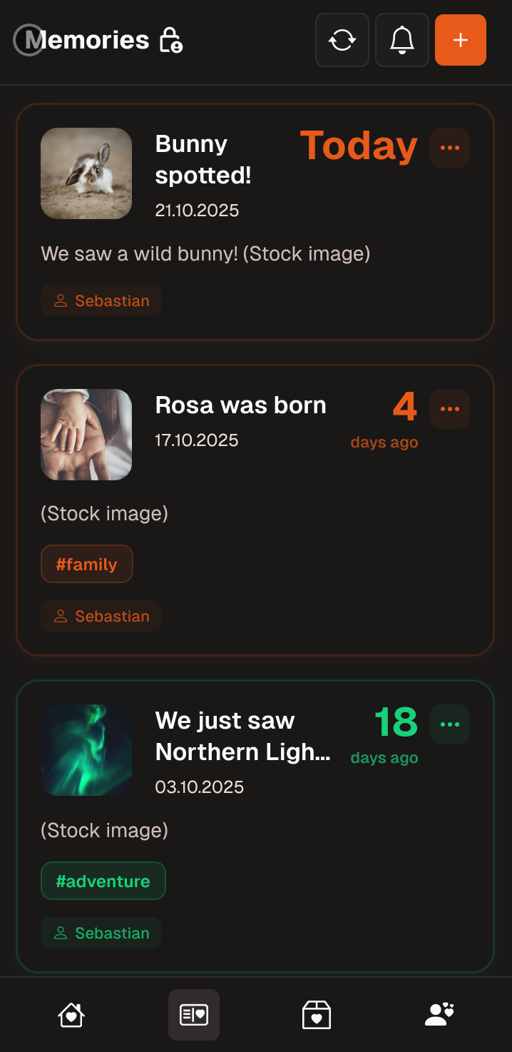 App screenshot foreground