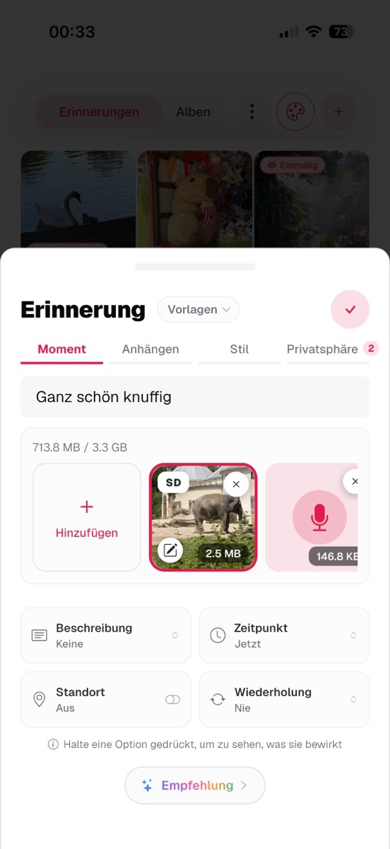 Huddle App Screenshot
