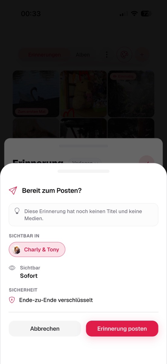 Huddle App Screenshot