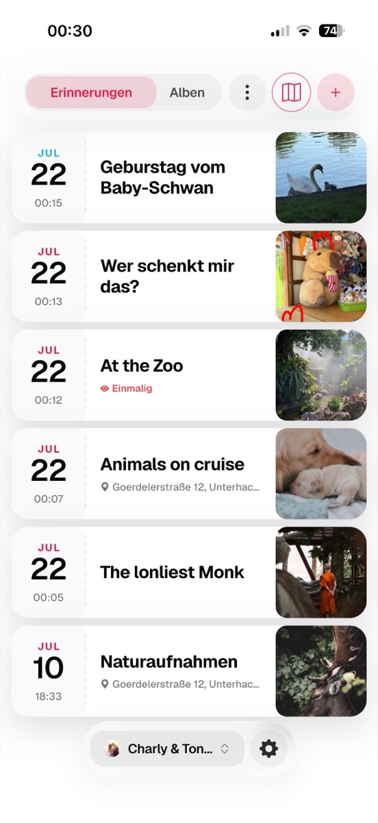 Huddle App Screenshot