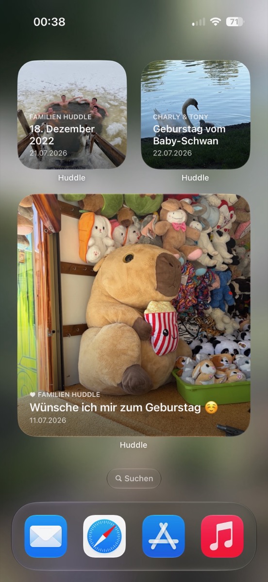 Huddle App Screenshot