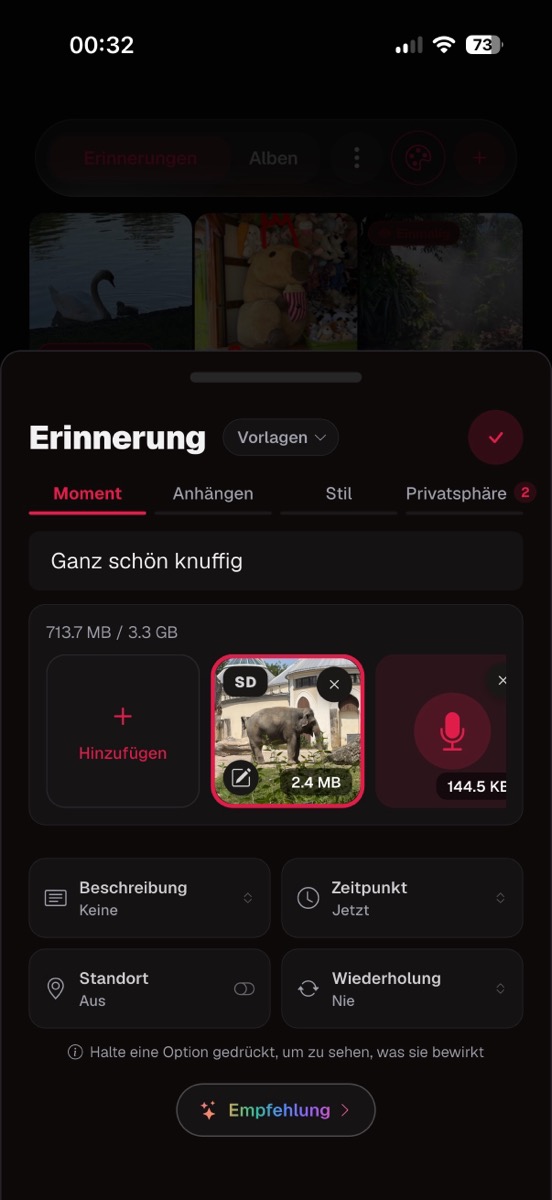 Huddle App Screenshot